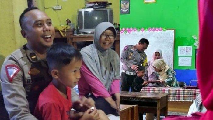 Ilham Ramadhan, bocah SD yang tulis surat ke polisi minta diantar ambil rapor