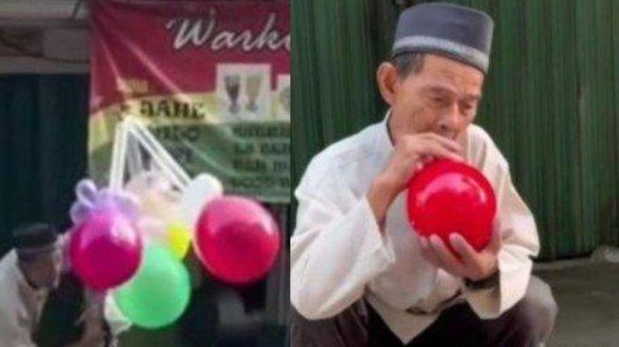 Kakek Ma'at, penjual balon