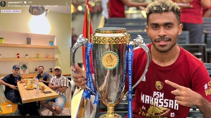 Kolase foto Yance Sayuri. Duo Sayuri sedang dikaitkan erat dengan kepindahan ke Persebaya