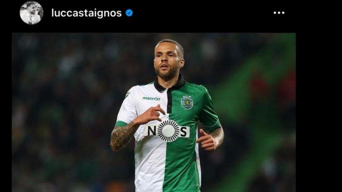 Luc Castaignos saat berseragam Sporting Lisbon, kini dikaitkan dengan Persebaya Surabaya
