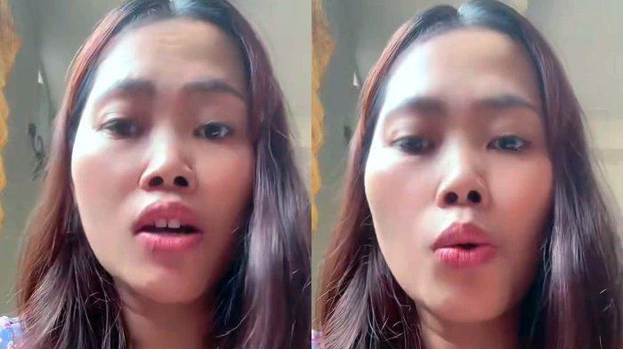 KRITIK PEJABAT - Sosok Mbak Suci, pekerja migran asal Desa Suwaluh, Kecamatan Pakel, Kabupaten Tulungagung, Jawa Timur, yang sedang menjadi pusat perhatian warganet karena ceplas-ceplos mengkritik para pejabat. Awalnya Mbak Suci menyerang Camat Pakel, kemudian berkembang ke pejabat lain, termasuk Bupati Tulungagung Gatut Sunu Wibowo dan adiknya.
