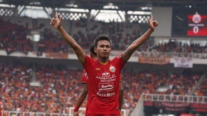 Osvaldo Haay saat memperkuat Persija Jakarta.