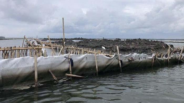 PAGAR LAUT BEKASI -Pagar laut sepanjang dua kilometer dan lebar 70 meter berdiri di perairan Pantai Desa Segarajaya, Kecamatan Tarumajaya, Kabupaten Bekasi, Selasa, 14 Januari 2025. Misteri 89 SHM yang tiba-tiba berpindah ke area pagar laut, mulai terungkap.