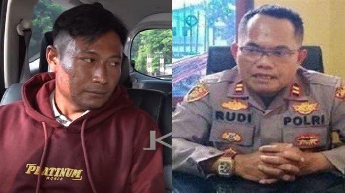 Dede Riswanto dan Iptu Rudiana. Dede Ogah Minta Maaf ke Iptu Rudiana Usai Bongkar Skenario Kasus Vina Cirebon.