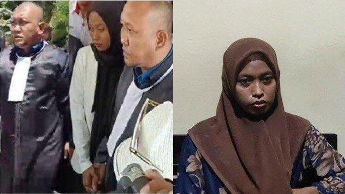 Samsudin dan Guru Supriyani. Supriyani langsung tanda tangan surat damai dengan Aipda WH karena percaya dengan Samsuddin.