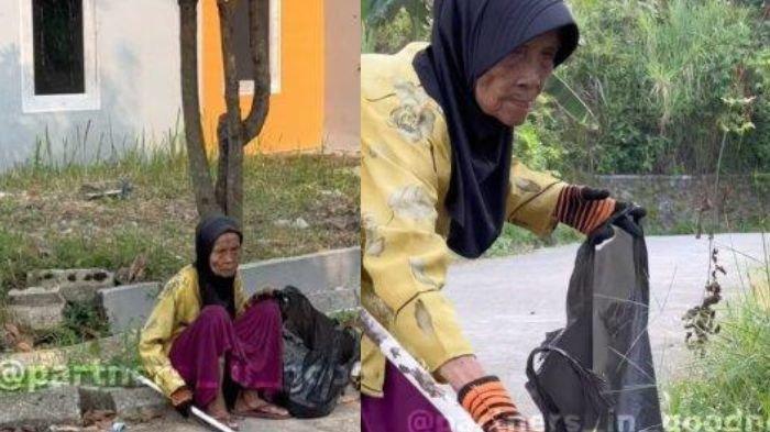 Anik, nenek 80 tahun jadi pemulung di Bogor, Jawa Barat.