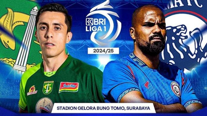 Persebaya Surabaya vs Arema FC di pekan ke-13 Liga 1 2024/2025