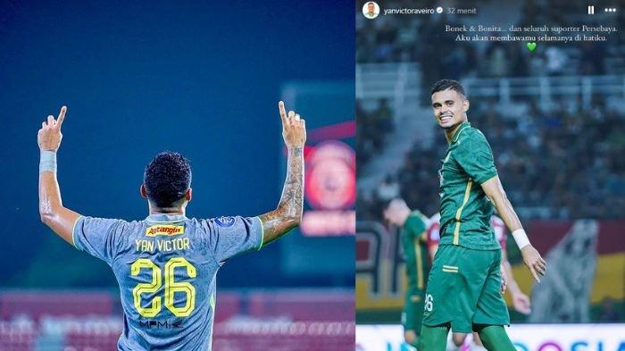 Pesan haru Yan Victor ke Bonek usai tinggalkan Persebaya Surabaya