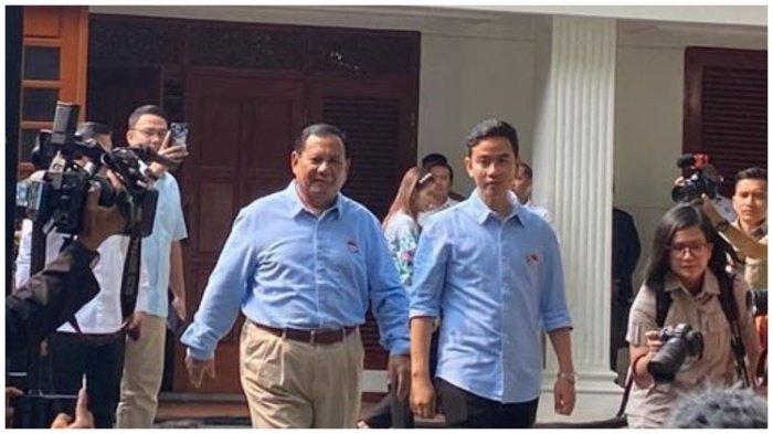 Prabowo Subianto dan Gibran Rakabuming Raka mendaftar ke KPU