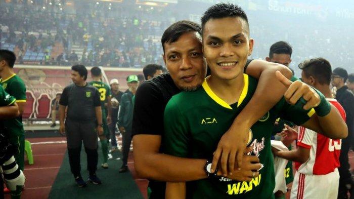 Rachmat Irianto dan Bejo Sugiantoro. Rian ucapkan salam perpisahan ke sang ayah