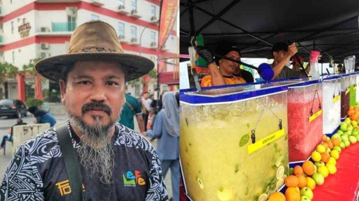 Pedagang jus raih Rp 33 juta dalam sehari saat puasa Ramadhan.