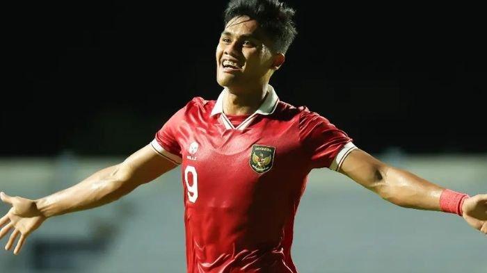 Ramadhan Sananta saat merayakan gol bersama Timnas U23