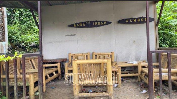 WISATA TERBENGKALAI - Suasana wisata Rawa Indah Almor di Desa Alas Sumur, Kecamatan Pujer Kabupaten Bondowoso yang kini terbengkalai, Kamis (17/4/2025). Destinasi wisata ini pernah menjadi primadona dengan meraup ribuan pengunjung setiap pekan di tahun 2021.