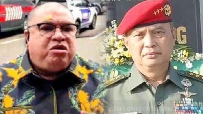GARA-GARA BELA HERCULES - Pengacara Razman Nasution (kiri) dimaki mantan jenderal Kopassus, Letjen Purn TNI Yayat Sudrajat (kanan) gara-gara menantang Gatot Nurmantyo.