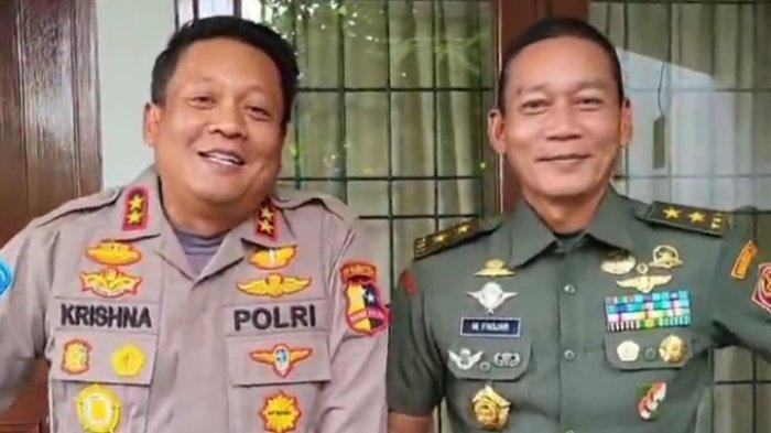 Irjen Krishna Murti dan Mayjen Mohammad Fadjar. Inilah Rekam Jejak Mayjen Mohammad Fadjar, Adik Irjen Krishna Murti yang Ditunjuk Jadi Pangdam Siliwangi.