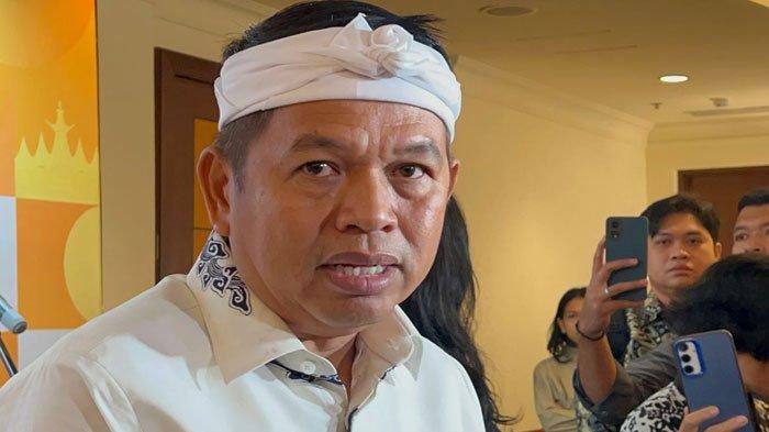 DEDI MULYADI DIKRITIK - Gubernur Jawa Barat hadiri Forum Kerja Sama Daerah Mitra Praja Utama (MPU) 2025 di Hotel Borobudur, Jakarta, Selasa (17/6/2025).