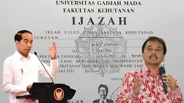 Foto Ijazah Presiden ke-7 RI Joko Widodo dan sosok Roy Suryo