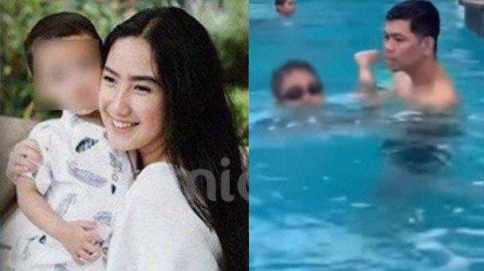 kolase foto Tamara Tyasmara dan Dante, Dante saat bersama Yudha Arfandi. Selain Bantah Tamara Tyasmara Soal Dante Hobi Berenang, Guru Juga Soroti Yudha Arfandi.