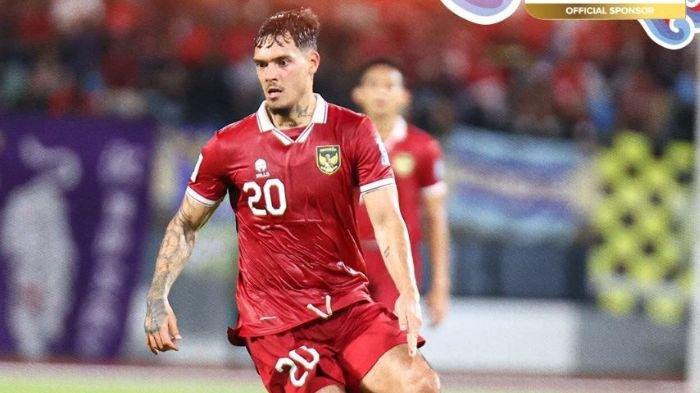 Shayne Pattynama saat memperkuat Timnas Indonesia vs Irak