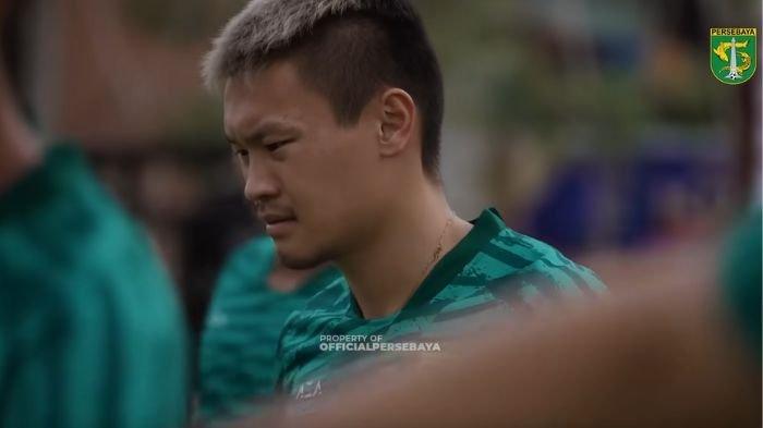 Sho Yamamoto saat mengikuti latihan 