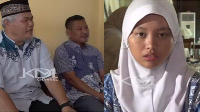 SIASAT LICIK PARPOL - Guru SMAN 7 CIrebon membongkar siasat parpol menyunat dana PIP di sekolahnya kepada Dedi Mulyadi belum lama ini. Kasus penyunatan dana PIP ini mencuat setelah dibongkar Hanifah (kanan), siswi SMAN 7 Cirebon.