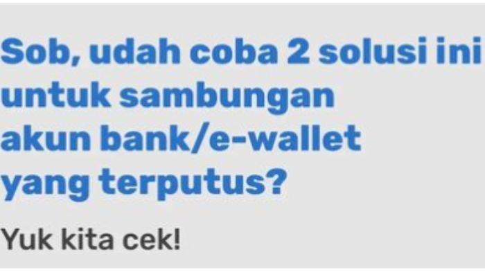 SOLUSI TERBARU jika Rekening atau E-wallet Terputus dari Akun Kartu