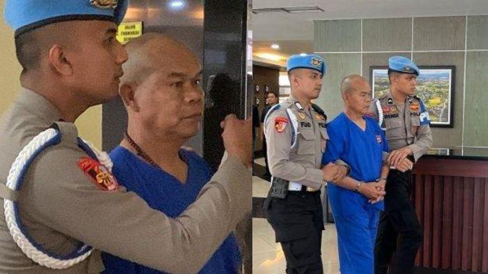 AKP Dadang Iskandar mengenakan baju tahanan biru, Sabtu (23/11/2024)