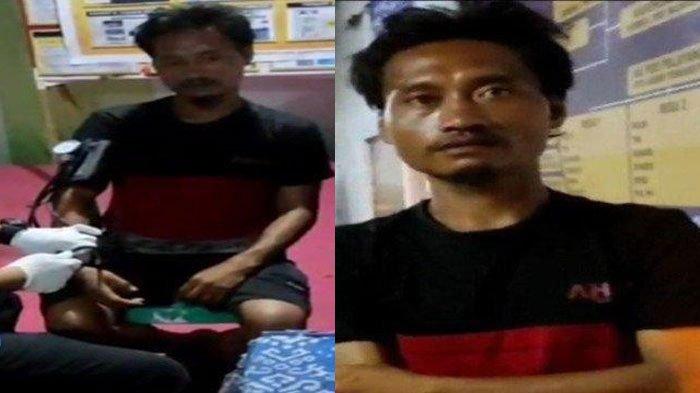 Sosok Buruh Nekat Mudik Jalan Kaki 4 Hari 4 Malam hingga Kelaparan. DIbantu Kapolsek.
