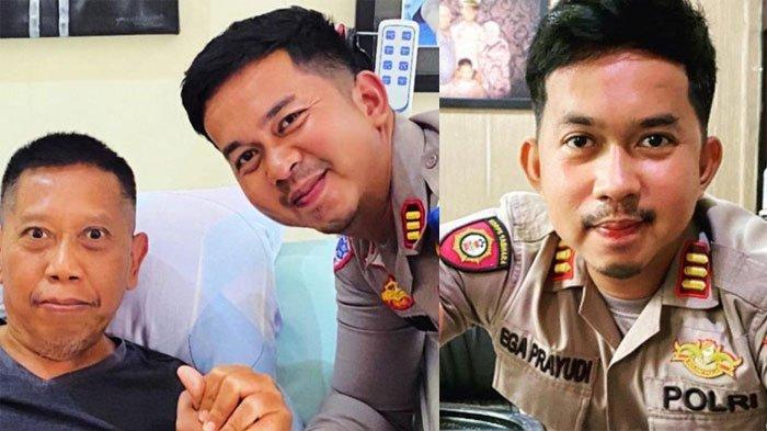 AKP Egha Prayudi, perwira polisi yang jadi sorotan karena turut setia merawat komedian Tukul Arwana.