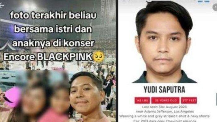 Info Yudi Saputra hilang di Los Angeles