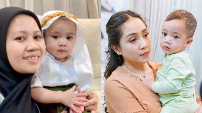 Sus Rini pengasuh Cipung atau Rayyanza tak kuasa menahan tangis kala teringat perlakuan Nagita Slavina