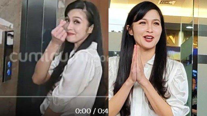 Kolase foto Sandra Dewi diperiksa kejagung terkait kasus korupsi Harvey Moeis. Gelagatnya jadi sorotan.