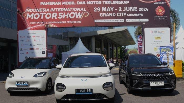 Pengunjung juga bisa mencoba pengalaman berkendara di area test drive dengan BinguoEV, Cloud EV, dan Alvez.