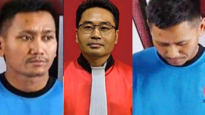 Pegi Setiawan, tersangka kasus Vina Cirebon (kanan kiri)
Hakim Eman Sulaeman yang memimpin sidang Praperadilan Pegi Setiawan (tengah)