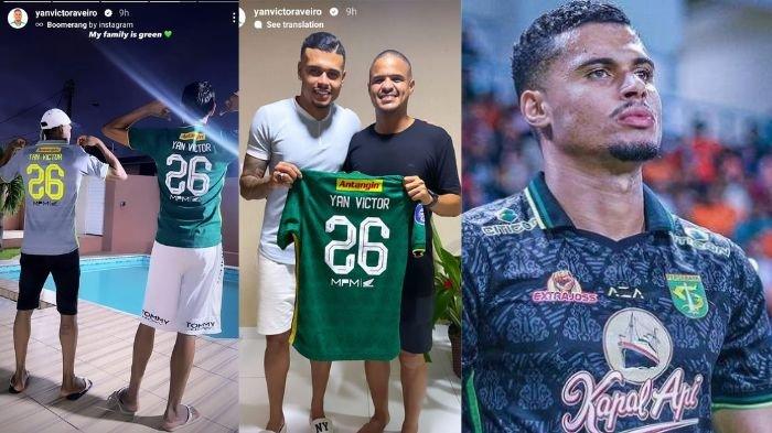 Yan Victor menebar 'virus' Persebaya Surabaya ke keluarga di Brasil.