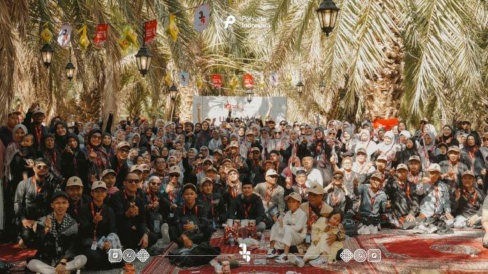 Acara Halal Bihalal Kebun Kurma bersama Ustazah Oki Setiana Dewi untuk jemaah Program Umrah Syawal Spesial Milad Persada Indonesia