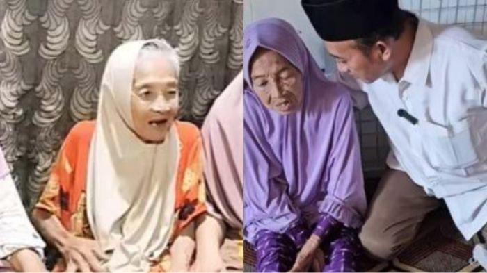NASIKAH - Nenek Nasikah yang sempat dititipkan ke Griya Lansia, Malang. Kini ia sudah kembali dengan anaknya.