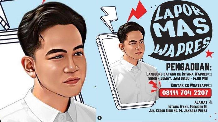 Wakil Presiden Gibran Rakabuming Raka membuka posko layanan aduan masyarakat 'Lapor Mas Wapres' mulai Senin (11/11/2024). 