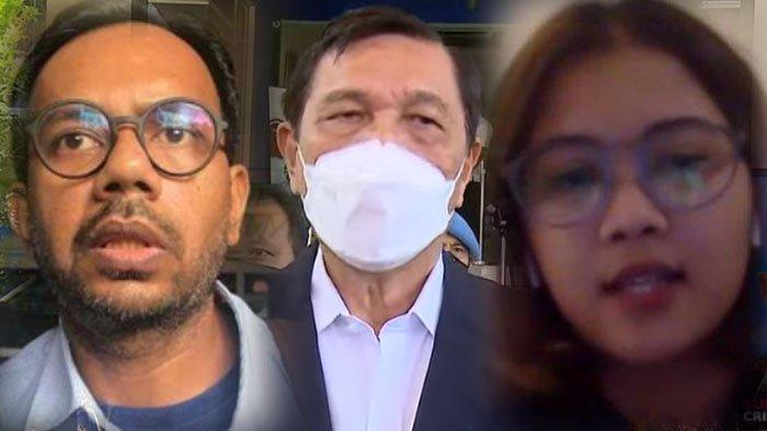 Haris Azhar dan Fatia Maulidiyanti dilaporkan Luhut Panjaitan ke Polda Metro Jaya, Rabu (22/9/2021).