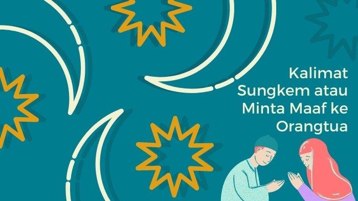 ILUSTRASI Kalimat sungkem atau minta maaf ke orangtua