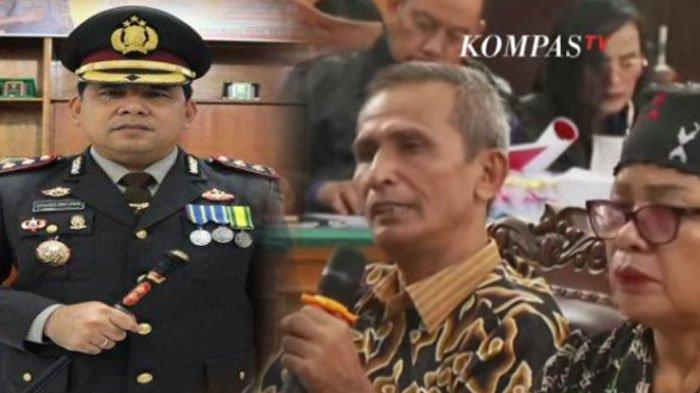 Kombes Leonardo Simatupang disebut-sebut ayah Brigadir J, Samuel Hutabarat di sidang.