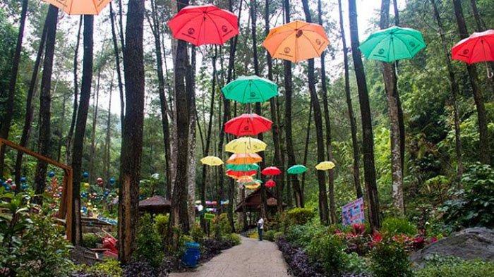 Lokasi wisata Srambang Park di Kabupaten Ngawi yang instagramable.