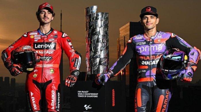 Hitung Hitungan Siapa Juara Dunia Moto GP 2024, Duel Martin Vs Bagnaia ...