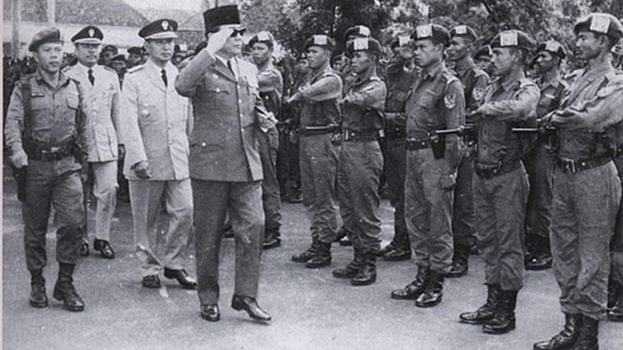 Pasukan Cakrabirawa pengawal Presiden Soekarno
