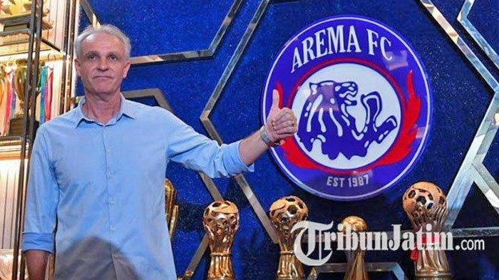 Pelatih Arema FC, Joel Cornelli.