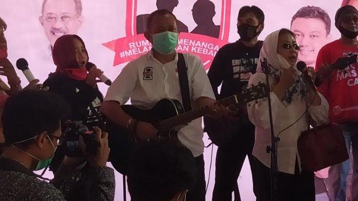 Anak Bu Risma Resmikan Posko Pemenangan Eri-Armuji - Surya.co.id