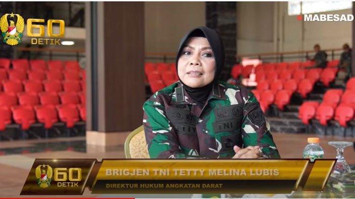 Brigjen TNI Tetty Melina Lubis,