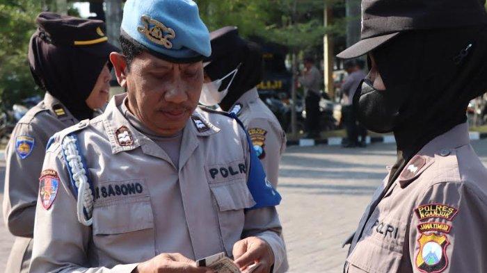 Razia Propam Menyasar Anggota Polwan Polres Nganjuk, Periksa Penampilan