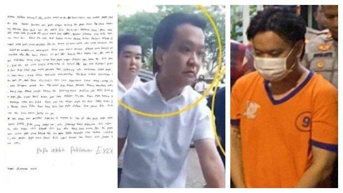 Dalam surat itu, anak Ivan mengaku menyesali perbuatannya yang mengakibatkan keluarganya hancur.