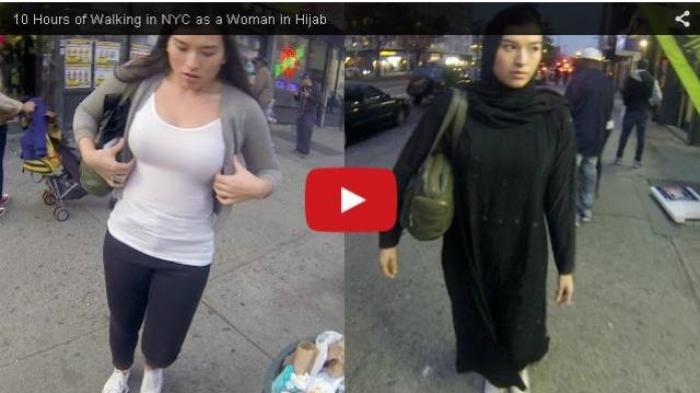 VIDEO - Jelalatan Lihat Cewek Seksi, Cuek Saat Cewek yang Sama Berhijab